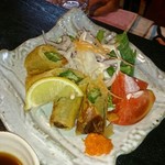 よっちゃん家 - 納豆オクラ春巻き