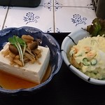 海鮮食堂 じゃこや - 冷奴 ポテサラ