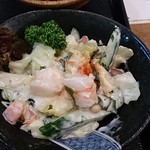 海鮮食堂 じゃこや - 海鮮コールスロー  じゃこが沢山入ってました