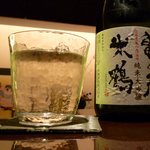 銀の雪 - 米鶴亀の尾純米大吟醸
