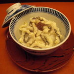 くずし懐石 縁 - 鱧ごはん蒸籠蒸し。