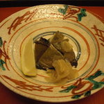くずし懐石 縁 - 蒸し鮑。