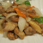 悠香園 - 鶏肉のカシューナッツ炒め