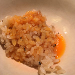 はらまさ - 卵黄をかけて