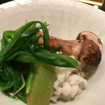 はらまさ - 九条葱・松茸・鱧