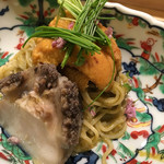 はらまさ - 鮑・鮑肝そうめん・雲丹