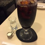 喫茶室ルノアール - 水出しコーヒー、コーヒーの香りが芳ばしいです。