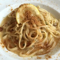 トラットリア グランボッカ - ランチの魚醤とレモンのパスタ