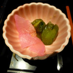 和食・鍋 しゃぶしゃぶ清水 - 特選牛しゃぶランチ・香の物