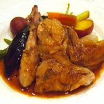 メゾン ドゥ アッシュ - (08/6)ミニホロホロ鶏のココット蒸し焼き