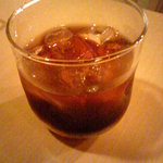 俺の味　なかむら - ブルーベリー梅酒(ロック)