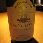 ラ キュイジーヌ ド カワムラ - ブルゴーニュの赤ワインをボトルで頼みました