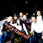 めだかタンタン - めだかTANTAN最高！　秋田からの参加者１人、このタオル（700円）をお買い上げ♪