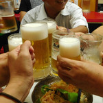 めだかタンタン - まずは乾杯ですな！