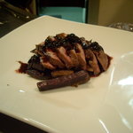 Vin樹亭 - ②ｶﾓの鉄板焼き（ｶﾍﾞﾙﾈｿｰｽ）