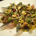 Vin樹亭 - ②サンマのマリネ(キノコ添え）