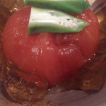 大衆酒場 文太 - トマトの冷やしおでん