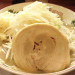 活龍 - 活龍牛久店  豚そば（にんにく増し、あぶら少なめ）730円 2016.7