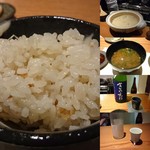 こふく - 土鍋炊き生姜梅雨穴子揚げご飯、きのえね、八仙、