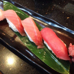 Sushi Choushimaru - 生インドまぐろ５カン（880円）