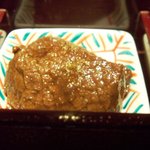 千真野 - 鹿肉の甘辛煮生姜風味で（つきだし）