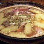 千真野 - 岩手鴨と夕顔の小鍋仕立て