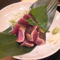 ぎんざ 一二岐 - 鰹のわら焼き