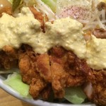 五味五香 - 鶏竜田揚げタルタルソース【料理】