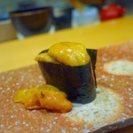 鮨 土方 - 【2016.6】ムラサキ雲丹