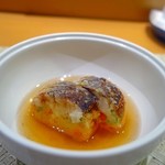 鮨 土方 - 【2016.6】カマスの揚げだし