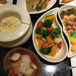 Bar cafe Ciel  - チーズフォンデュ♡