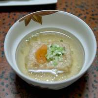 料亭 香梅咲 - 胡麻豆腐揚げ出し