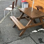 ふぉわふぉわ焼き くぅ - イートインコーナー