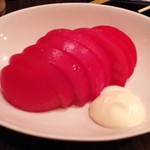 くいもの屋 北彩亭 - 冷やしトマト270円