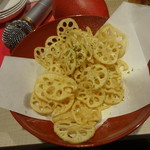 コロッケ倶楽部 - 料理写真:レンコンチップ：378円 (2016/7)