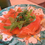 ピッツェリアベアトリーチェ - サーモンのカルパッチョ