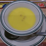 Buronko Biri - セットのコーンスープです。(2016年7月)