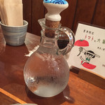 じょっぴんや - 水入れもかわいい感じやね