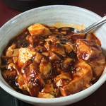中国四川料理 天府仙臺 - 2016年7月。ミニ麻婆丼260円。