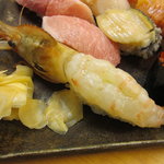すし処 三國 - 極上寿司のアップ