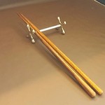 蝉吟 - 箸置きまでお洒落♪