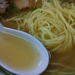 薩摩 - 麺 スープのアップ