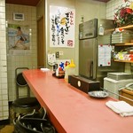 大阪せんや - 店内（カウンター席）