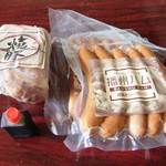 焼豚＆粗挽き