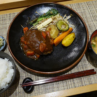 銀座和縁 - 和牛100%エイジングビーフハンバーグ160gセット