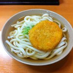 田園ソバ - コロッケうどん