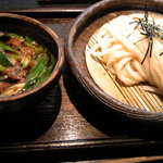 山元麺蔵 - 牛のホルモンのつけ麺（９４５円）です