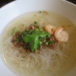 台湾風汁ビーフン（担仔米麺）