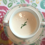 Anis Vert - 桃の冷製スープ