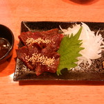 日の丸や - 鯨のお造り（心臓）